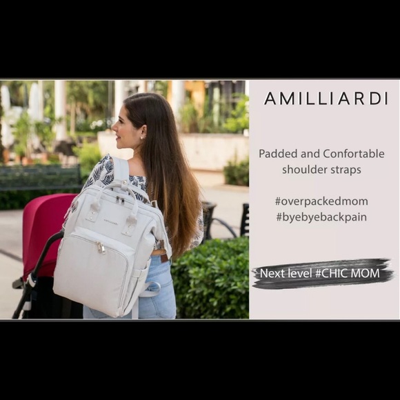Amilliardi Backpack Baby Bag {NWT} - Picture 8 of 8